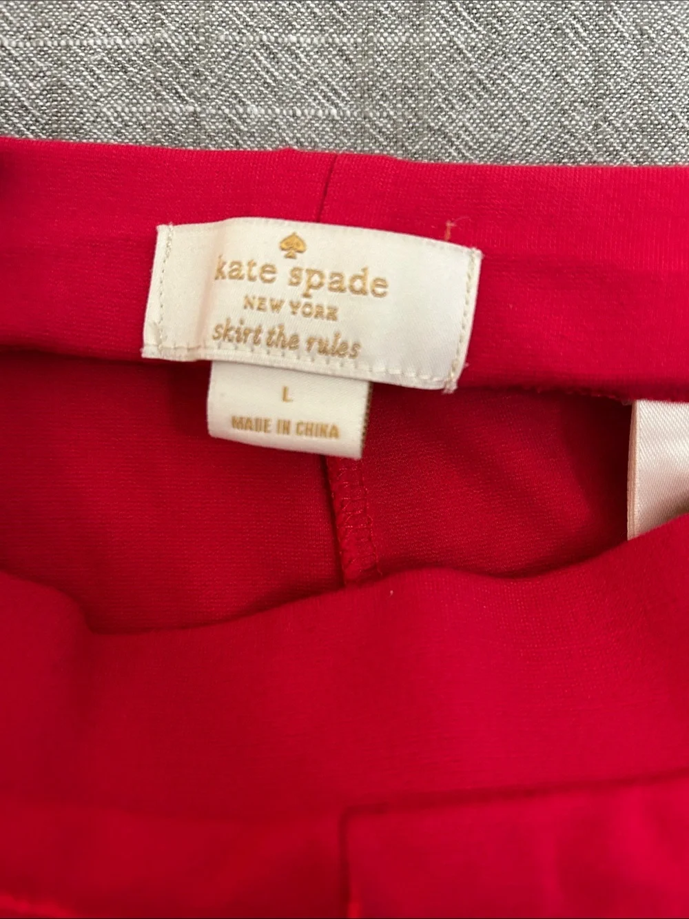 kate spade Bright Red Girls' Leggings